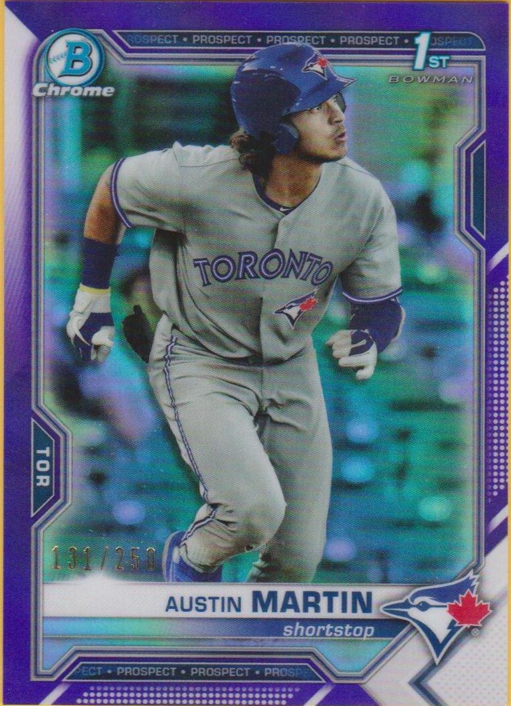 Austin Martin [Purple Refractor] #BCP-87