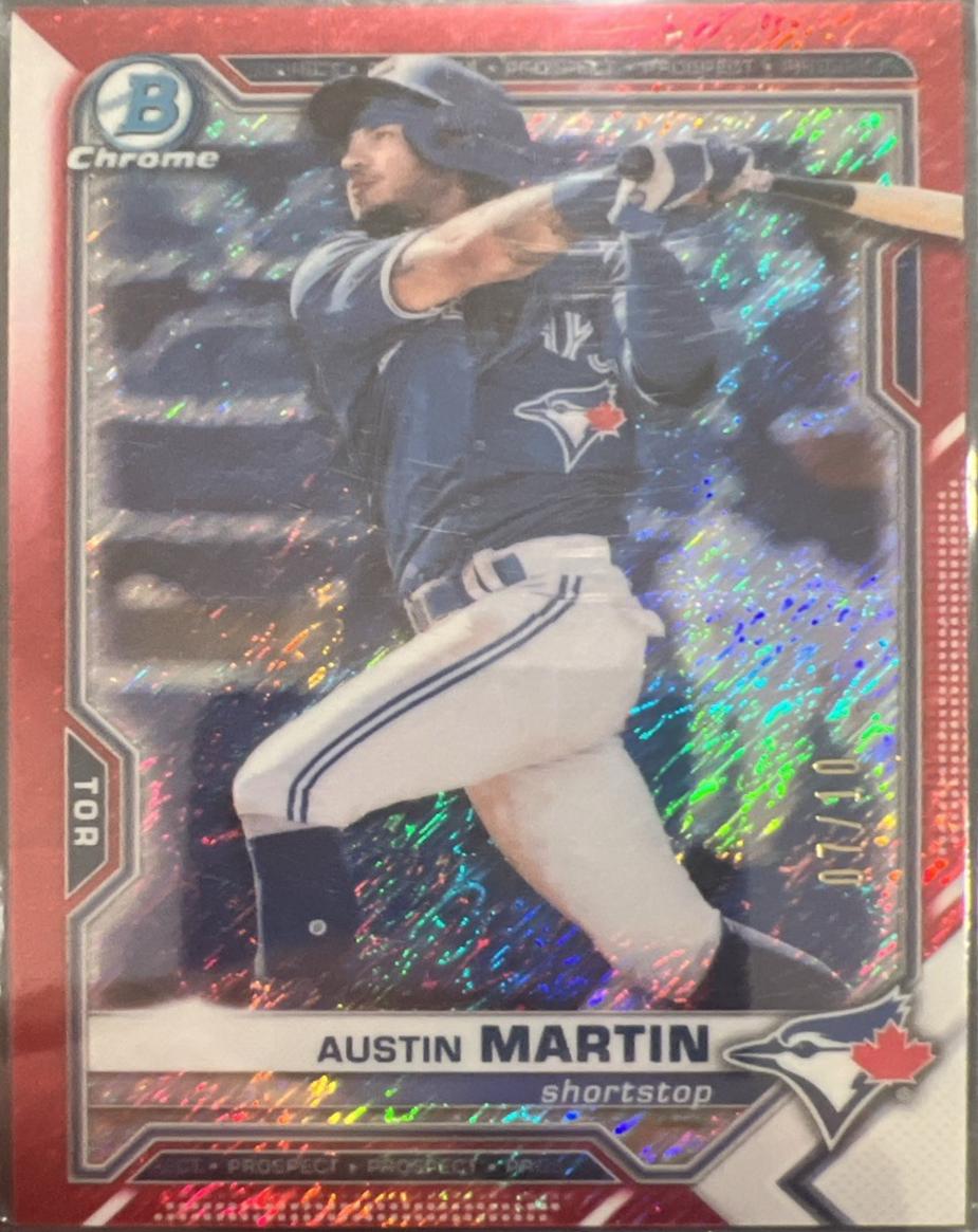 Austin Martin [X Red Xfractor] #BCP-245