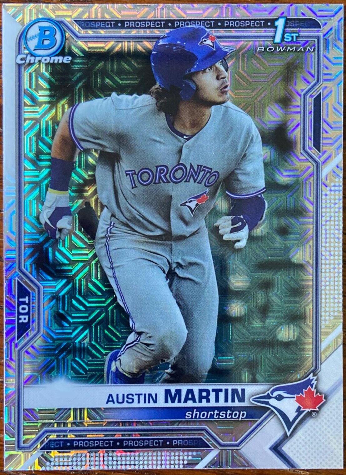 Austin Martin [Yellow Refractor Mega Box Mojo] #BCP-87