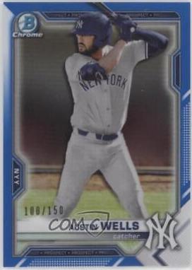 Austin Wells [Blue Refractor] #BCP-47