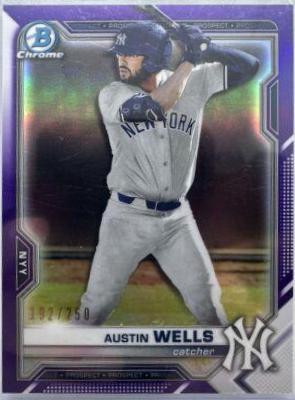 Austin Wells [Purple Refractor] #BCP-47
