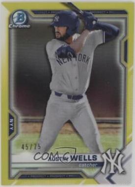 Austin Wells [Yellow Refractor] #BCP-47