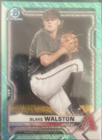 Blake Walston [Aqua Refractor] #BCP-104