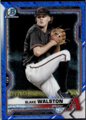 Blake Walston [Blue Shimmer Refractor] #BCP-104