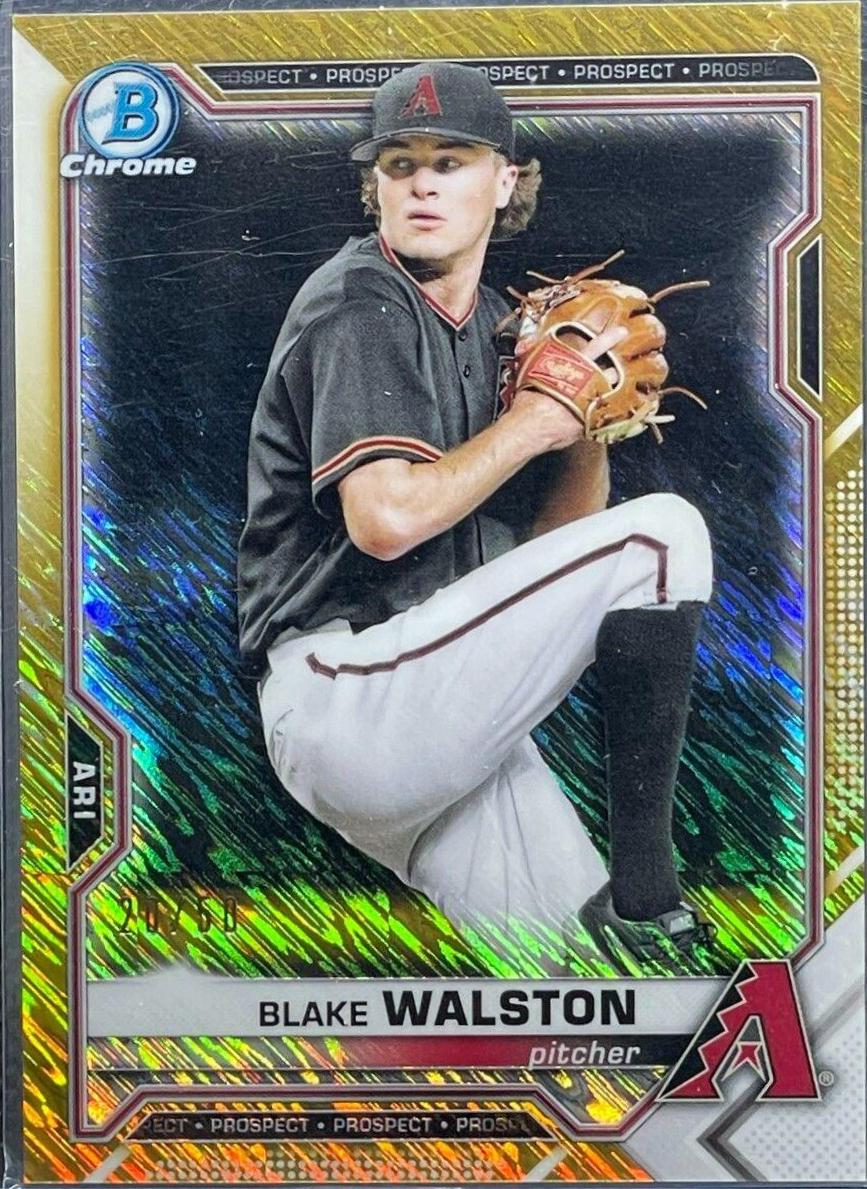 Blake Walston [Gold Shimmer Refractor] #BCP-104