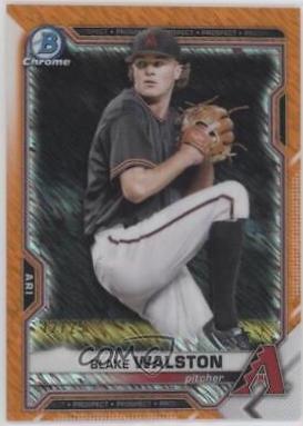 Blake Walston [Orange Shimmer Refractor] #BCP-104