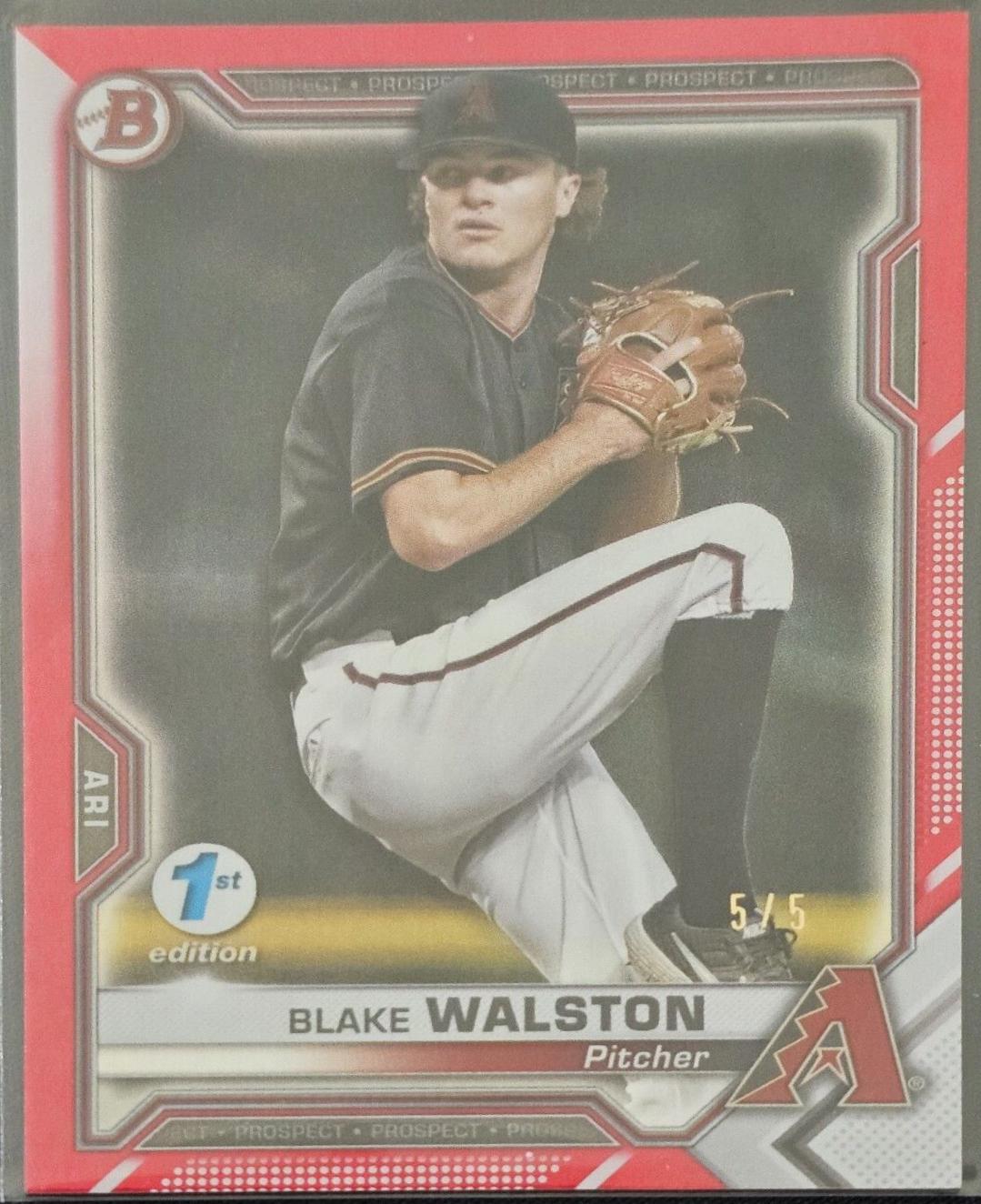 Blake Walston [Red Refractor] #BCP-104