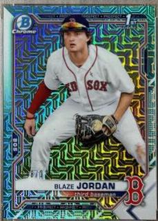 Blaze Jordan [Aqua Refractor] #BCP-71