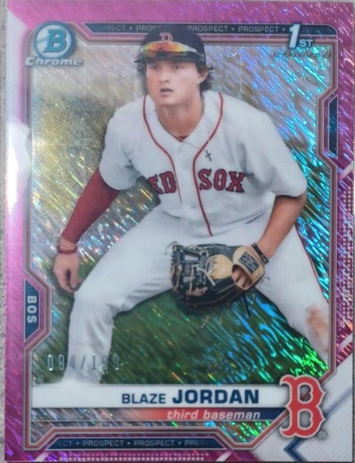 Blaze Jordan [Fuchsia Shimmer Refractor] #BCP-71