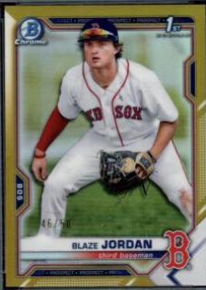 Blaze Jordan [Gold Refractor] #BCP-71