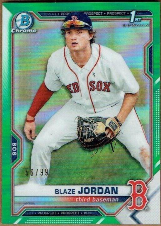 Blaze Jordan [Green Refractor] #BCP-71