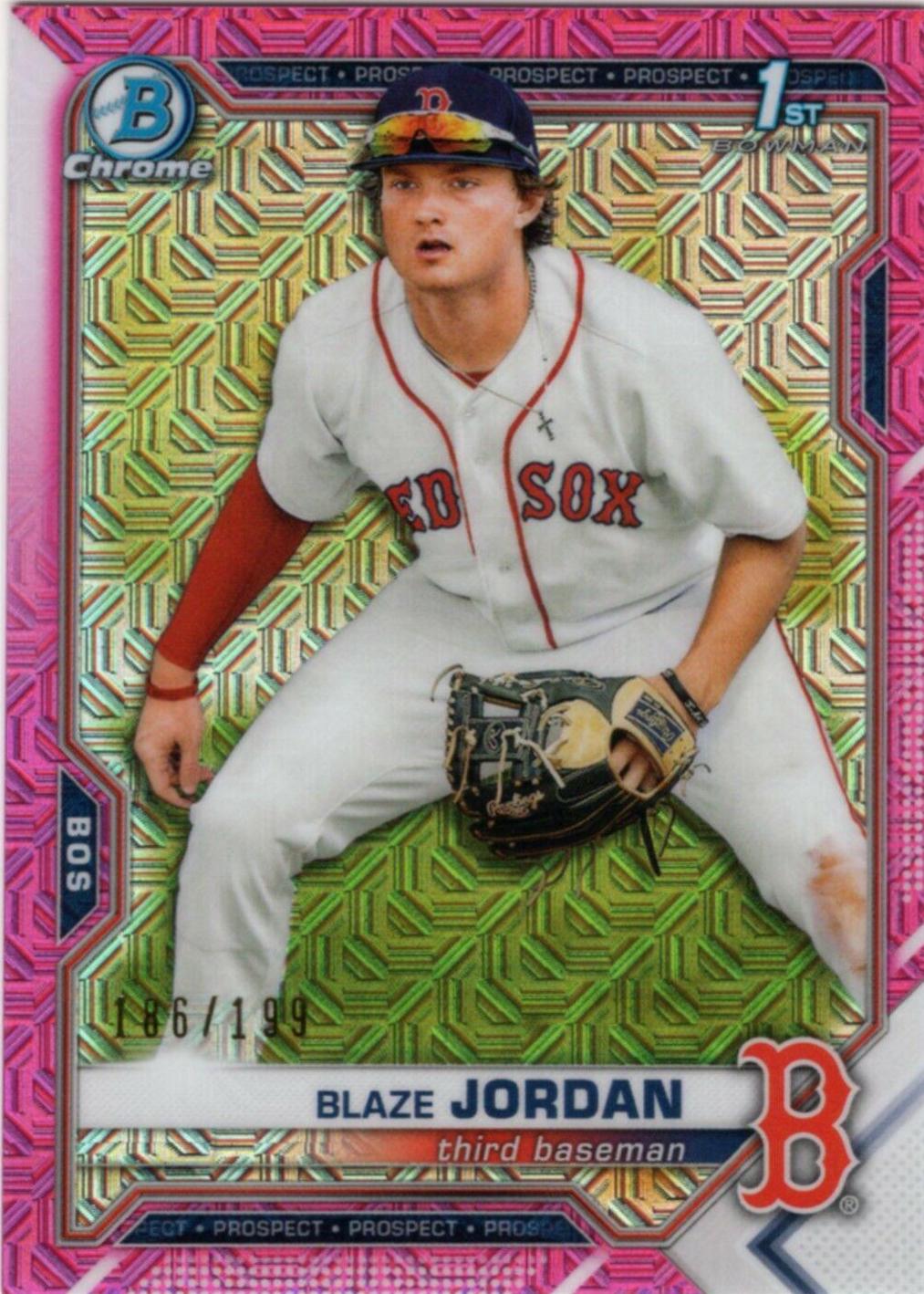 Blaze Jordan [Pink Refractor Mega Box Mojo] #BCP-71