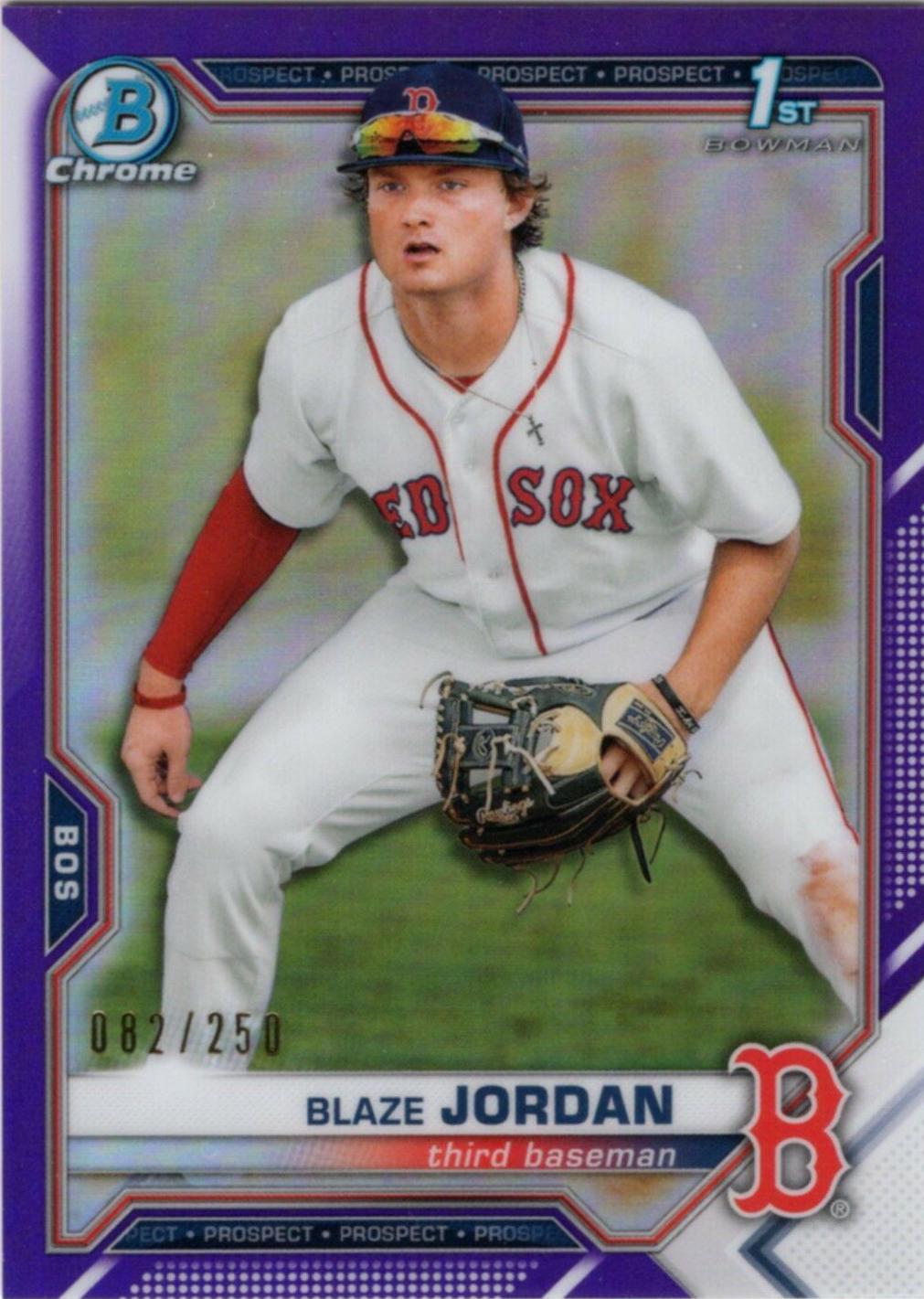Blaze Jordan [Purple Refractor] #BCP-71