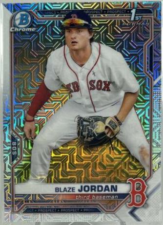Blaze Jordan [Red Refractor] #BCP-71