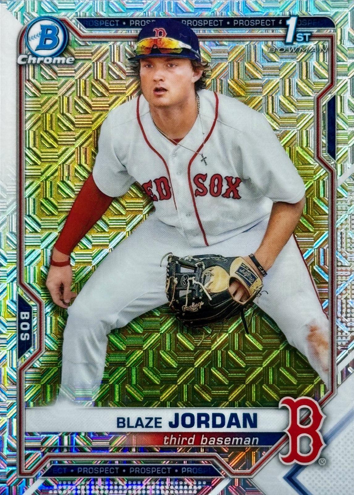 Blaze Jordan [SP Chrome Mojo Refractor Mega Box Mojo] #BCP-71