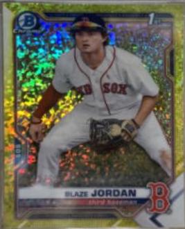 Blaze Jordan [Yellow Refractor] #BCP-71