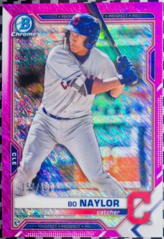 Bo Naylor [Fuchsia Shimmer Refractor] #BCP-124