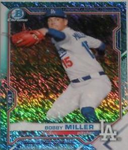 Bobby Miller [Aqua Shimmer Refractor] #BCP-75