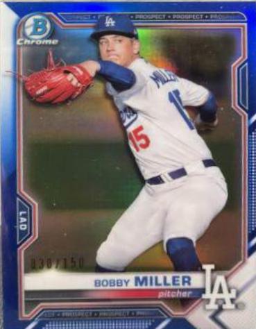 Bobby Miller [Blue Refractor] #BCP-75