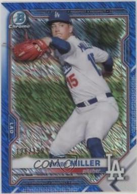 Bobby Miller [Blue Shimmer Refractor] #BCP-75