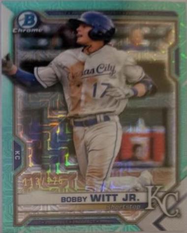 Bobby Witt Jr. [Aqua Refractor] #BCP-1