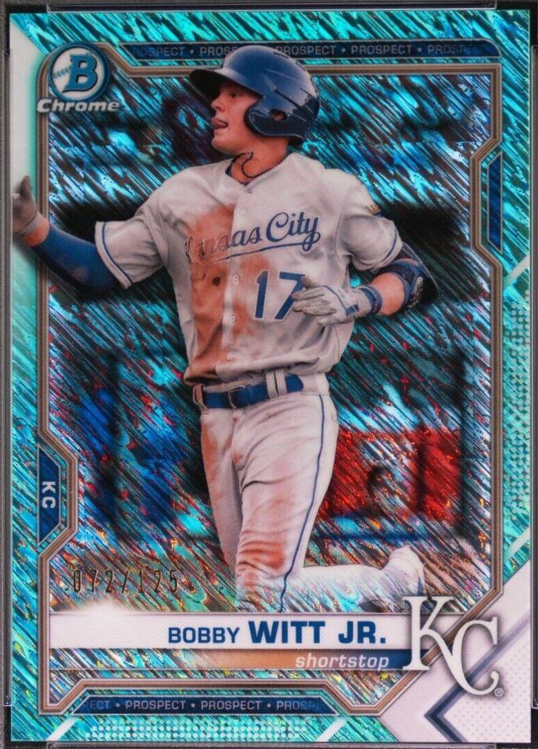 Bobby Witt Jr. [Aqua Shimmer Refractor] #BCP-1