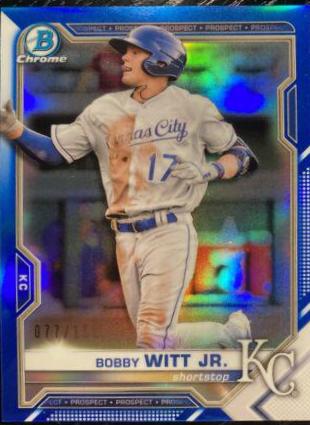 Bobby Witt Jr. [Blue Refractor] #BCP-1