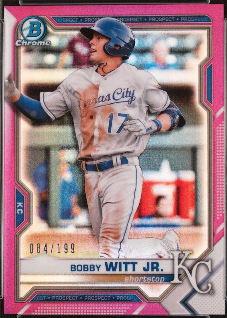 Bobby Witt Jr. [Fuchsia Refractor] #BCP-1
