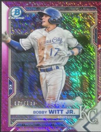 Bobby Witt Jr. [Fuchsia Shimmer Refractor] #BCP-1