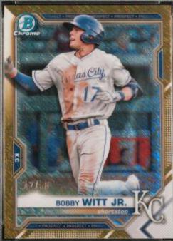 Bobby Witt Jr. [Gold Shimmer Refractor] #BCP-1