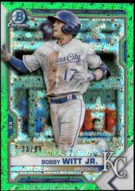 Bobby Witt Jr. [Green Mini Diamond Refractor] #BCP-1