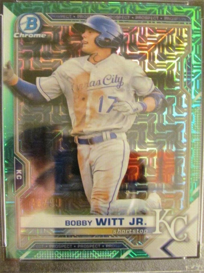 Bobby Witt Jr. [Green Refractor Mega Box Mojo] #BCP-1