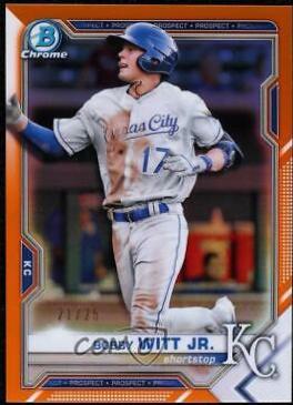 Bobby Witt Jr. [Orange Refractor] #BCP-1