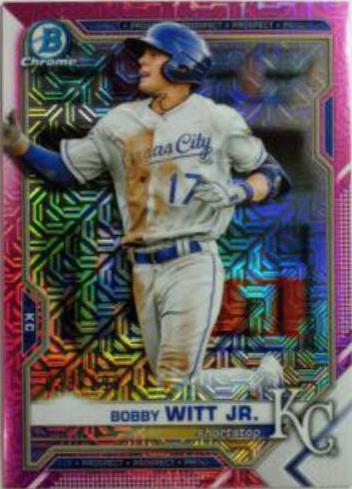 Bobby Witt Jr. [Pink Refractor Mega Box Mojo] #BCP-1