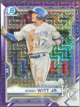 Bobby Witt Jr. [Purple Refractor Mega Box Mojo] #BCP-1