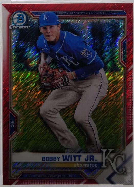 Bobby Witt Jr. [X Red Xfractor] #BCP-193