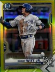 Bobby Witt Jr. [Yellow Refractor] #BCP-1