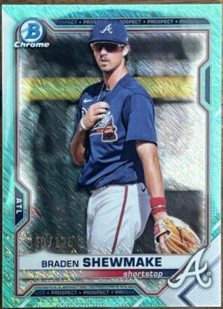 Braden Shewmake [Aqua Shimmer Refractor] #BCP-48