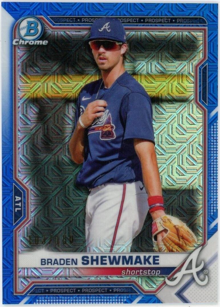 Braden Shewmake [Blue Refractor Mega Box Mojo] #BCP-48