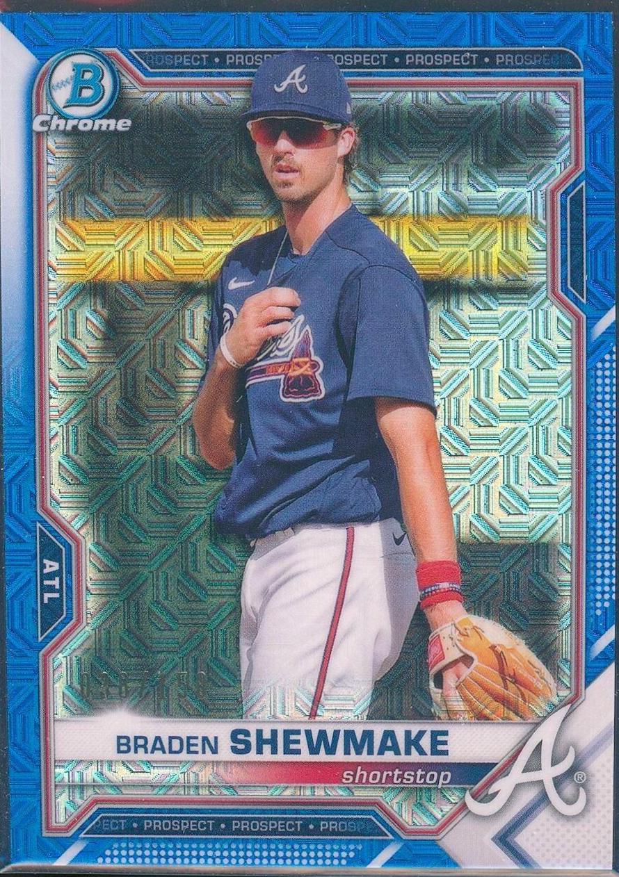 Braden Shewmake [Blue Refractor] #BCP-48