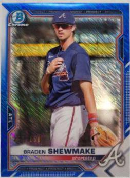Braden Shewmake [Blue Shimmer Refractor] #BCP-48