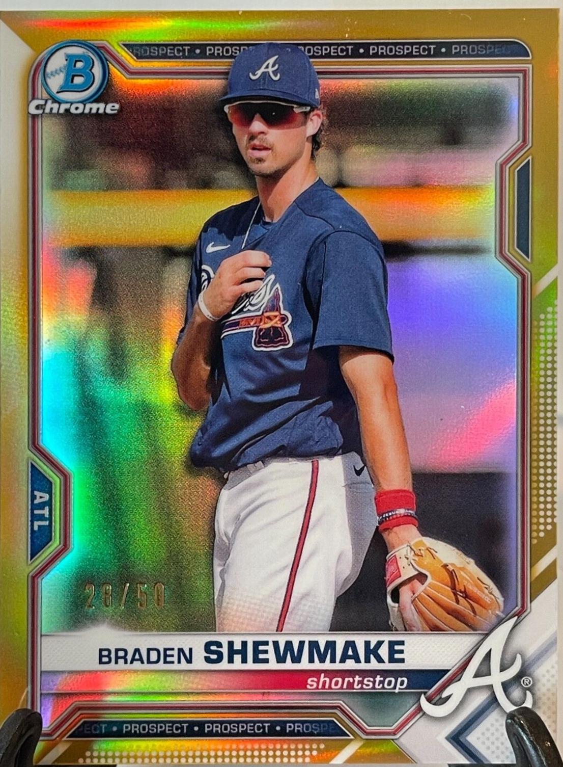 Braden Shewmake [Gold Refractor] #BCP-48