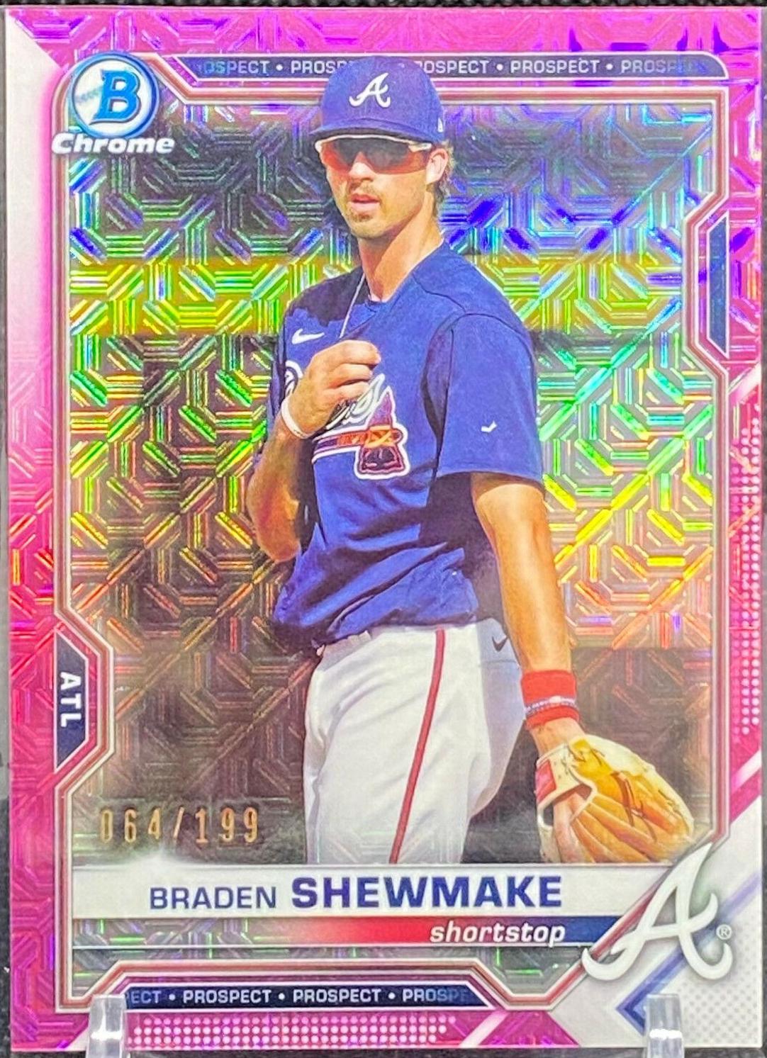 Braden Shewmake [Pink Refractor Mega Box Mojo] #BCP-48