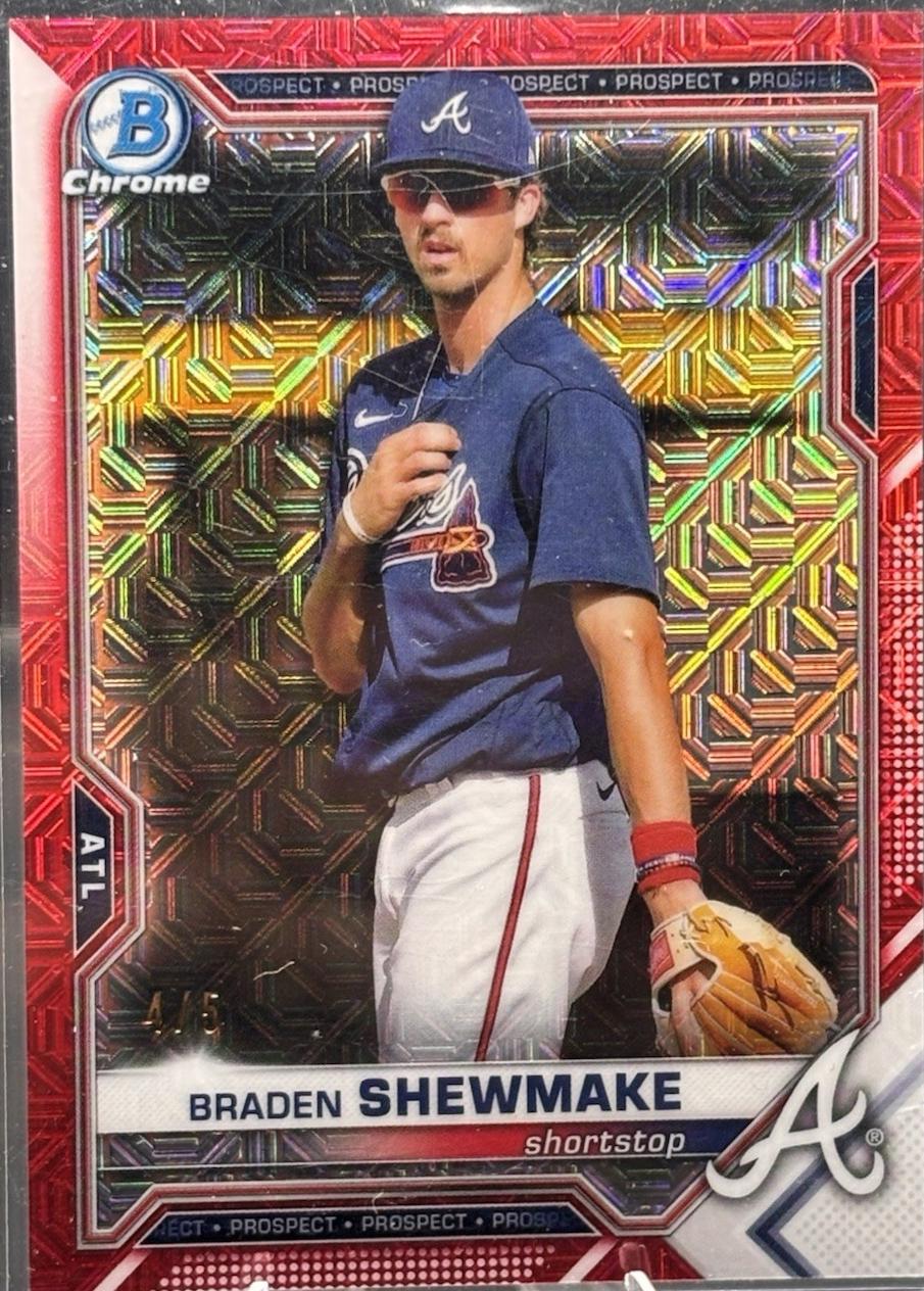 Braden Shewmake [Red Refractor Mega Box Mojo] #BCP-48