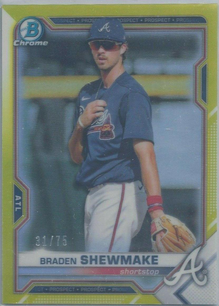 Braden Shewmake [Yellow Refractor] #BCP-48
