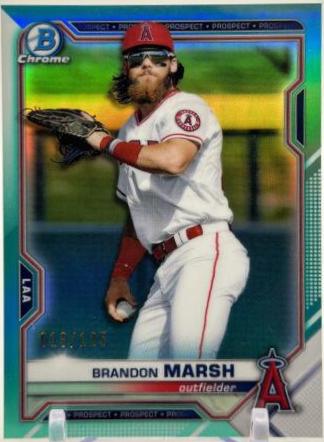 Brandon Marsh [Aqua Refractor] #BCP-112