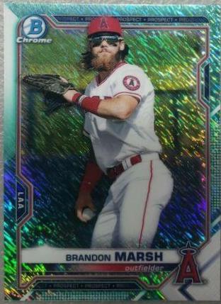 Brandon Marsh [Aqua Shimmer Refractor] #BCP-112