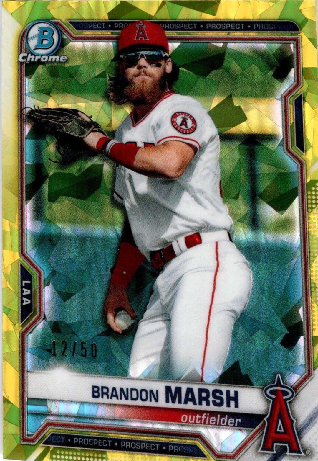 Brandon Marsh [Gold Refractor] #BCP-112