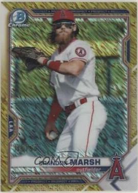 Brandon Marsh [Gold Shimmer Refractor] #BCP-112