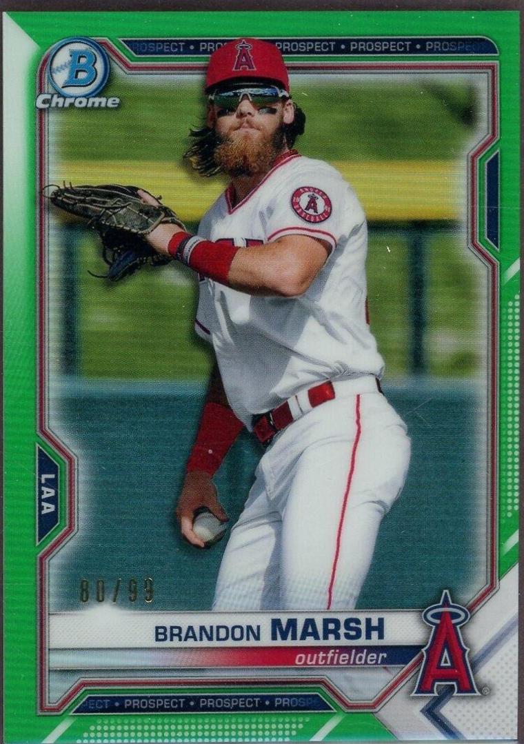 Brandon Marsh [Green Refractor] #BCP-112